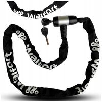 ZAPIĘCIE DO ROWERU SKUTERA ŁAŃCUCH ZABEZPIECZENIE BLOKADA ROWEROWA 6 mm