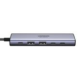 hub usb-c ugreen cm511, hdmi 4k 60hz, 2x usb 3.2, 2x usb-c 3.2, pd