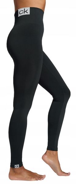 CK CALVIN KLEIN LEGINSY DAMSKIE MICROFIBER BLACK M zdjęcie 4