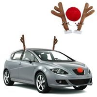 zestaw renifer na samochód,rudolf,święta