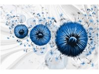 120CM 80CM OBRAZ ŚCIENNY NIEBIESKIE DMUCHAWCE 5