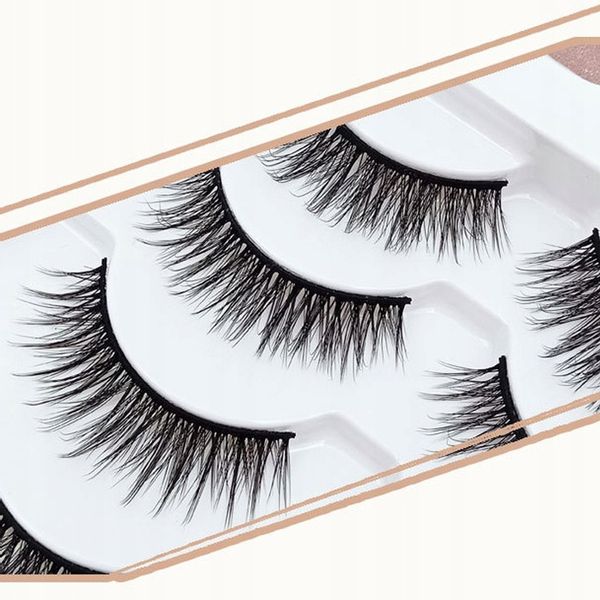 RZĘSY MAGNETYCZNE 5X DŁUGIE + PĘSETA + 2X EYELINER zdjęcie 4