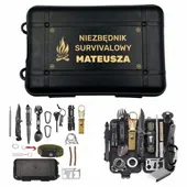 ZESTAW NIEZBĘDNIK SURVIVALOWY prezent dla faceta męża taty 18-99 urodziny