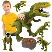 MEGA OGROMNY INTERAKTYWNY DINOZAUR T-REX ZDALNIE STEROWANY CHODZI RYCZY XXL