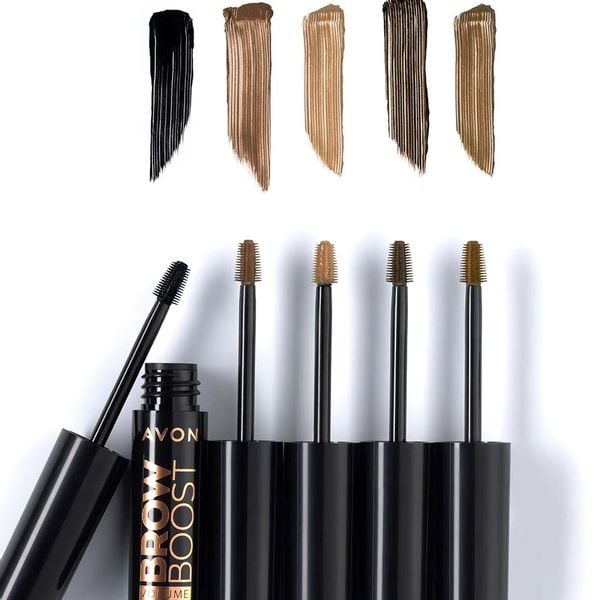 Avon Brow Boost Volume Żel do brwi - Soft Black zdjęcie 4