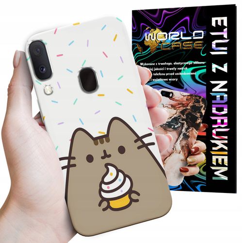 ETUI CASE DO SAMSUNG A40 - SŁODKI KOTEK KOT OBUDOWA PLECKI na Arena.pl