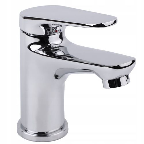 Bateria umywalkowa stojąca chrom kran łazienkowy srebrny YOKA HOME na Arena.pl