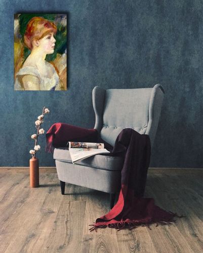 Suzanne Valadon, Auguste Renoir - obraz na płótnie 20x30 cm na Arena.pl