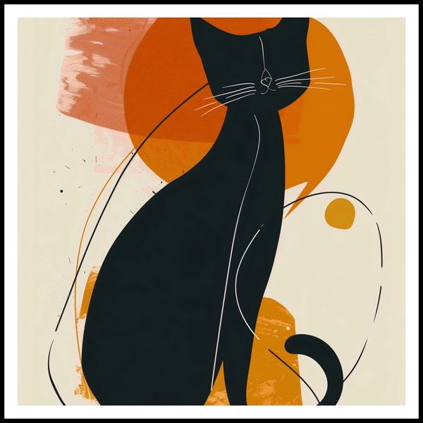 Plakat 90x90cm Kici Kici zdjęcie 3