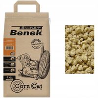 Żwirek kukurydziany dla kota Super Benek Corn Cat Naturalny 7l