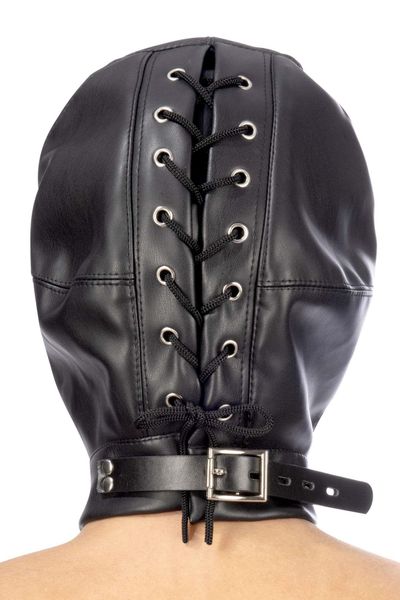 Pu Fetish Mouth Hood zdjęcie 4