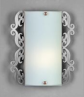 Casablanca plafon 1x60W E27 22x25cm satyna prostokąt