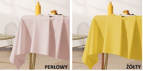 OBRUS GŁADKI ETHERAL MATOWY GRUBY 140x180 KOLORY na Arena.pl