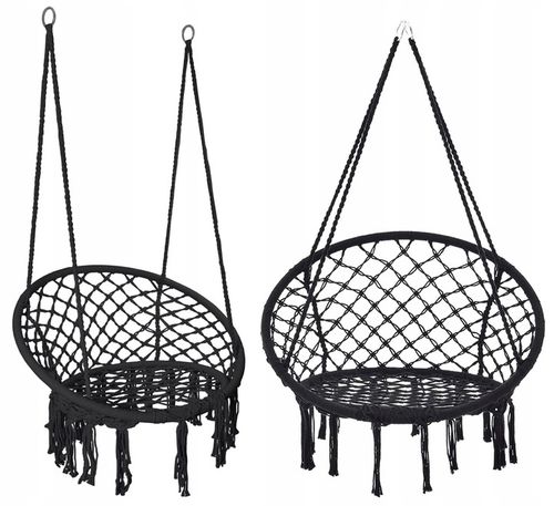 FOTEL WISZĄCY BOCIANIE GNIAZDO HUŚTAWKA OGRODOWA HAMAK DO OGRODU na Arena.pl