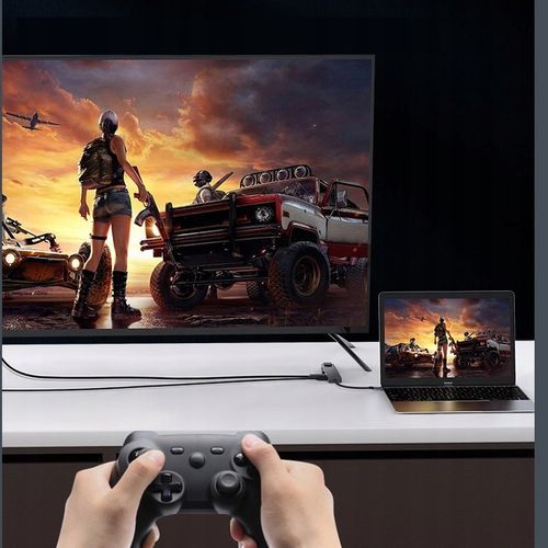 ADAPTER HUB 8w1 USB-C DisplayPort 8K 4K Ethernet RJ45 Macbook Pro Air M2 M3 na Arena.pl