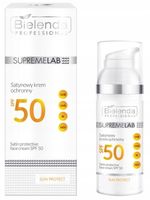 Bielenda supremelab krem ochronny do opalania spf50 uva uvb ir hev satynowy