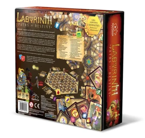 GRA PLANSZOWA Labirynt Ścieżki Przeznaczenia TWÓJ PREZENT na Walentynki na Arena.pl