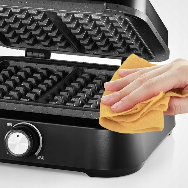 NOWA Gofrownica 2200W CHRUPIĄCE GOFRY MOCNA SOLIDNA Profesjonalna zdjęcie 6