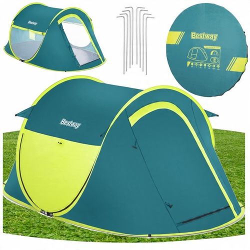 Namiot Turystyczny Kempingowy 2 Osobowy 223x145 Pop-UP Torba Bestway 68086 na Arena.pl