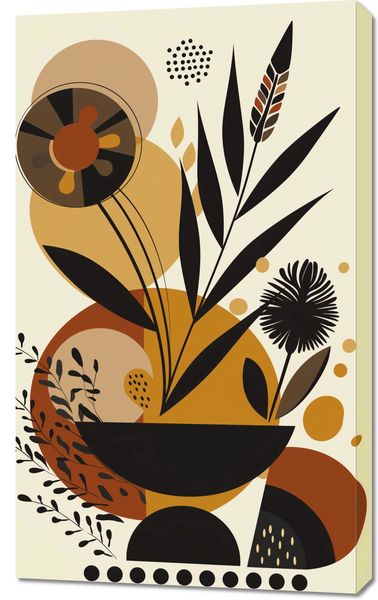 Obraz 60x100cm Ogrody Geometryczne zdjęcie 1