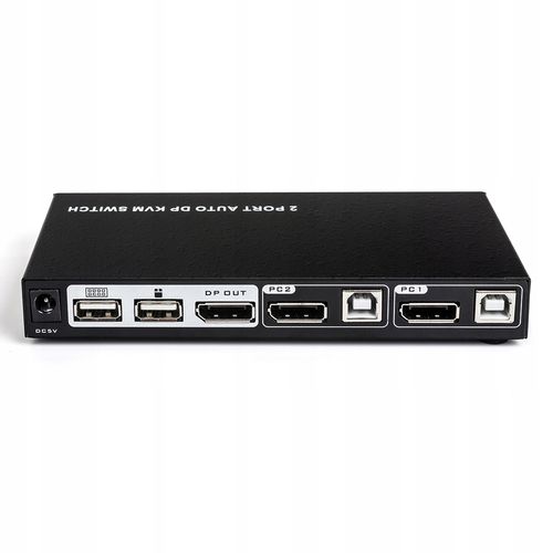Przełącznik Switch KVM USB + DisplayPort 2/1 na Arena.pl