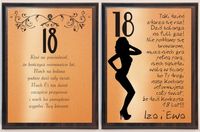 CERTYFIKAT PREZENT NA 18 LAT URODZINY 18-TKE HIT