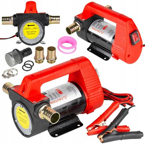 POMPA POMPKA MINI CPN DO SPUSZCZANIA PALIWA ROPY OLEJU DIESEL 24 V LXPD24 na Arena.pl