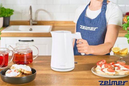 CZAJNIK ELEKTRYCZNY ZELMER BEZPRZEWODOWY STAL NIERDZEWNA CICHY 1L 2200W na Arena.pl