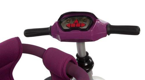 Rowerek trójkołowy - bordowy na Arena.pl