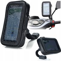 MOTOCYKLOWY UCHWYT WODOODPORNY NA TELEFON SKUTER MOTOR QUAD NA LUSTERKO