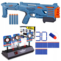 PISTOLET NERF ELITE 2.0 TETRAD QS-4 ZESTAW + TARCZA NA 3 CELE + 30 STRZAŁEK