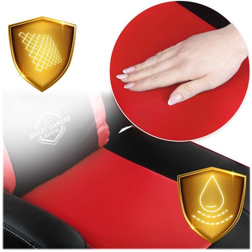 Fotel gamingowy Sofotel Katarina - czerwony - 2590 na Arena.pl