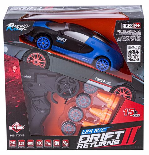 Wyścigowy Samochód Auto do DRIFTu 4x4 2,4GHz BUGATTI światła DRIFT + PAKIET na Arena.pl