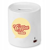 Dla Baristy Prezent Skarbonka Coffe Time Z Nadrukiem Ze Zdjęciem