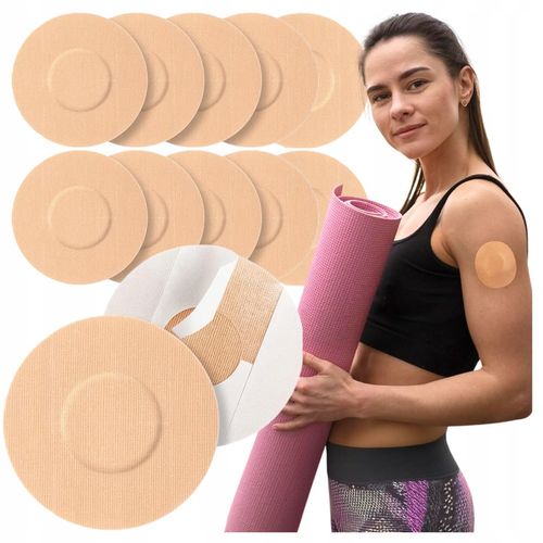 PLASTRY OCHRONNE NA SENSOR FREESTYLE OKRĄGŁE LIBRE WYTRZYMAŁE 10 szt na Arena.pl