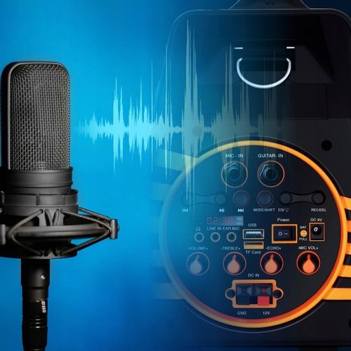Głośnik Bluetooth Przenośny Karaoke Mikrofon Manta Helios 2 USB, AUX, FM 8h na Arena.pl