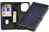 Etui portfel Wallet do Oppo A40 / A40m granatowy