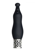 exquisite   rechargeable silicone bullet   black