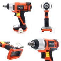 Klucz udarowy 2400 rpm 3000 bpm 18v x-series 150nm kraft&dele KD1765