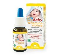 Dr. Jacob's Witamina D3 baby w kroplach 20 ml