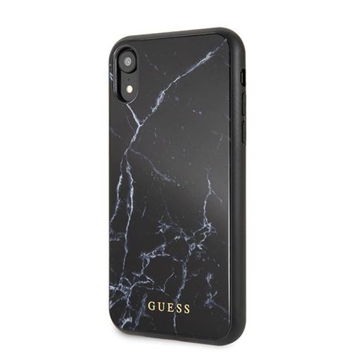 Etui Guess Marble do iPhone XR (czarny) na Arena.pl