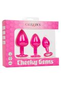 cheeky gems 3 pcs pink