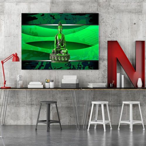Obraz na płótnie - Canvas, Budda na abstrakcyjnym tle 2 60x40 na Arena.pl