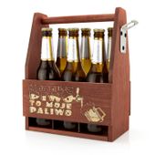 NOSIDEŁKO na PIWO Skrzynka otwieracz GRAWER