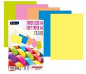 PAPIER XERO KOLORY FLUO INTERDRUK A4 80G 5X20SZT