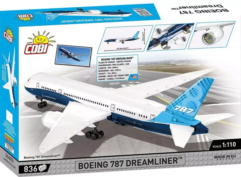 Cobi 26603. Boeing 787 Dreamliner zdjęcie 2