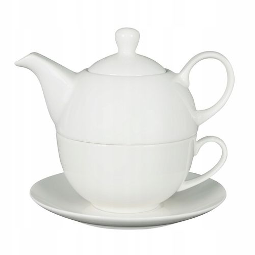 LIVELLO Zestaw Dzbanek Porcelanowy 400 ml Filiżanka 250 ml Na Herbatę na Arena.pl