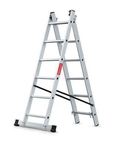 Rusztowanie aluminiowe 2x6 podest roboczy składany drabina 3w1 BAULICH na Arena.pl