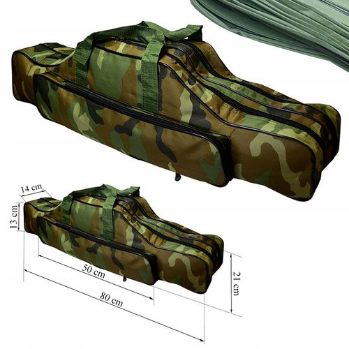 ZESTAW WĘDKARSKI 2x Wędka 2x Kołowrotek TORBA Siatka Podpórki Zanęta Akceso na Arena.pl