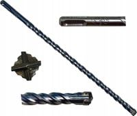 Allbe Wiertło do betonu SDS-Plus 14x410 mm krzyżowe zbrojony mur